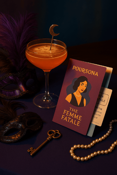 Femme Fatale Cocktail Party Setup - smaller
