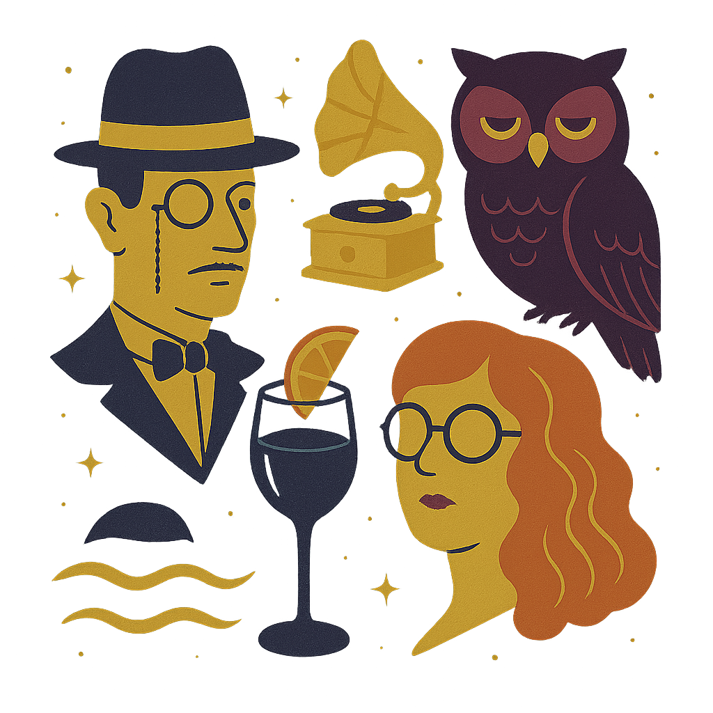 Gatsbys Forgotten Guests logo