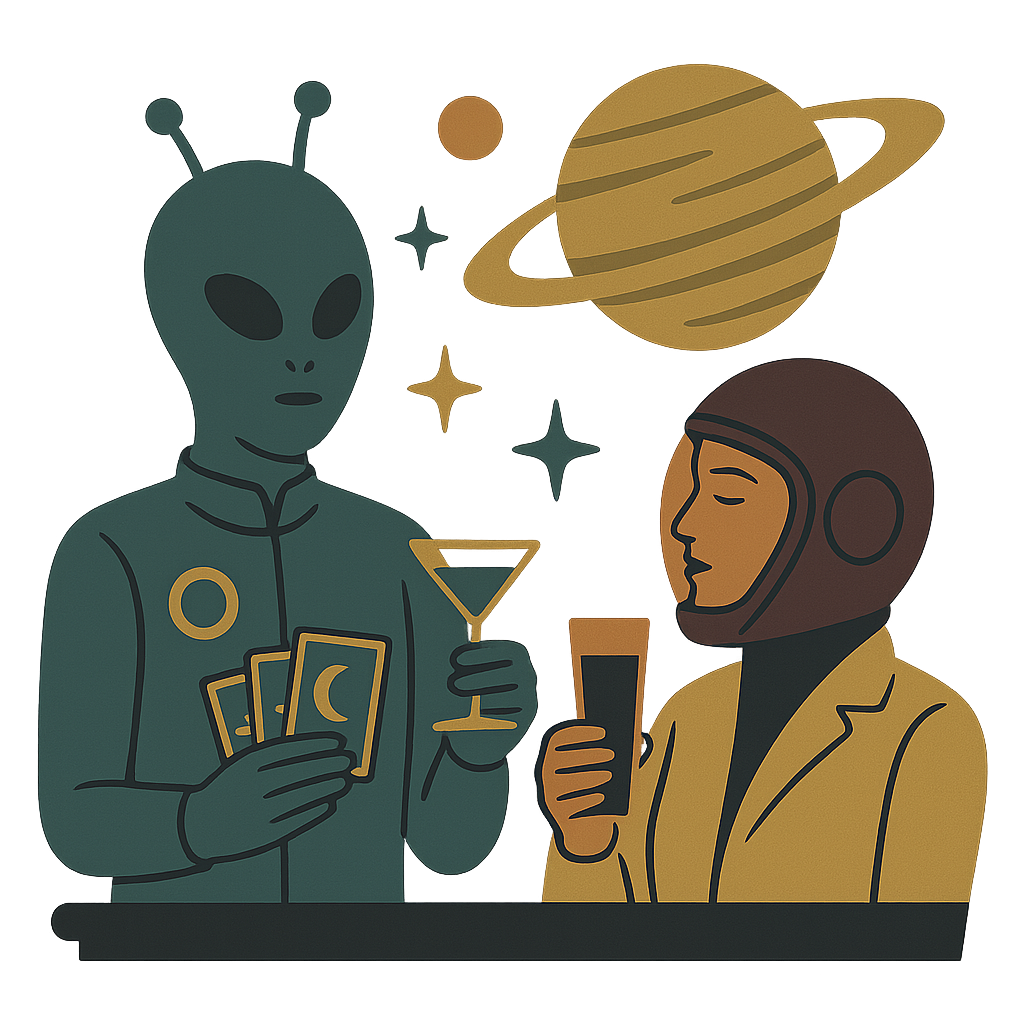 Spaceport Layover logo
