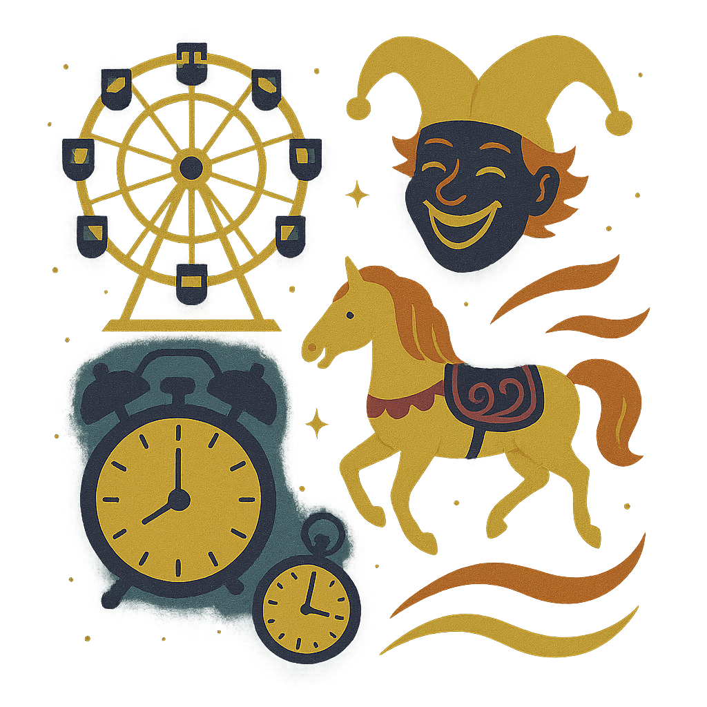 The Carnival of Clocks logo